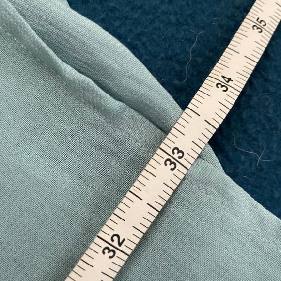 H&M Light Blue Mini Dress - Size 4 - Picture 6 of 6